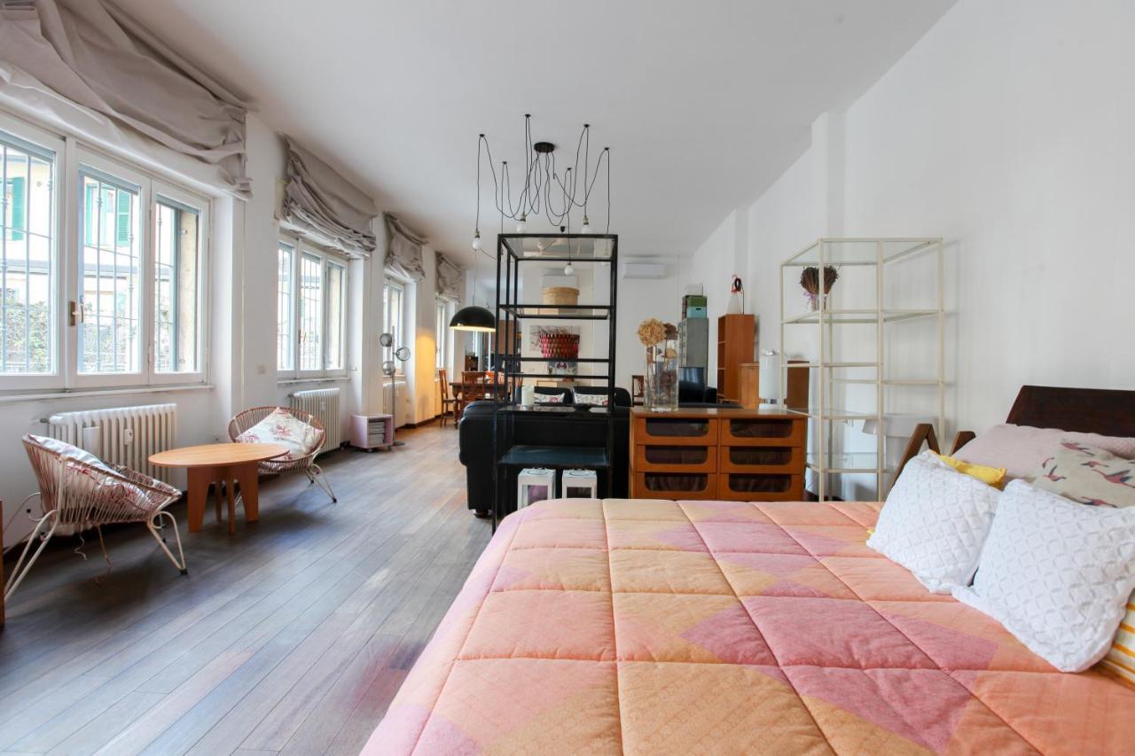 Ferienwohnung Lovely Milano - Beautiful Loft With Terrace In Porta Romana Exterior foto